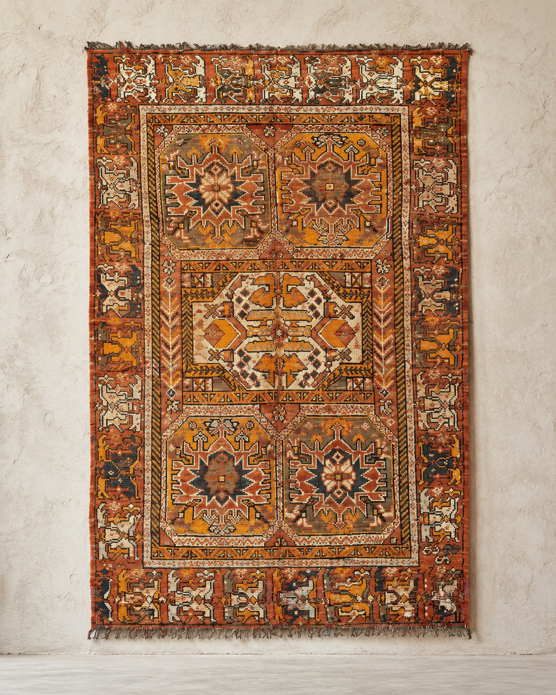 Medyouna. Middle Atlas, c. 1960–1980. 165 × 250 cm.